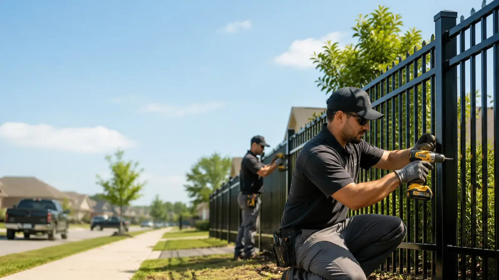 Metal Fence Installation in Rocky Point, NY